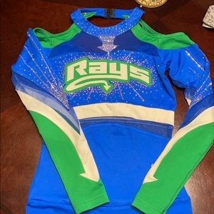 Stingray Allstar Cheer Comp Uniform/bodysuit